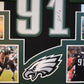 Framed Philadelphia Eagles Fletcher Cox Autographed Signed Jersey Jsa Coa