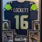 Framed Seattle Seahawks Tyler Lockett Autographed Signed Jersey Jsa Coa