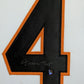 Framed San Francisco Giants Willie Mays Autographed Signed Jersey Say Hey Holo