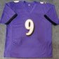 Baltimore Ravens Justin Tucker Autographed Signed Stat Jersey Jsa Coa