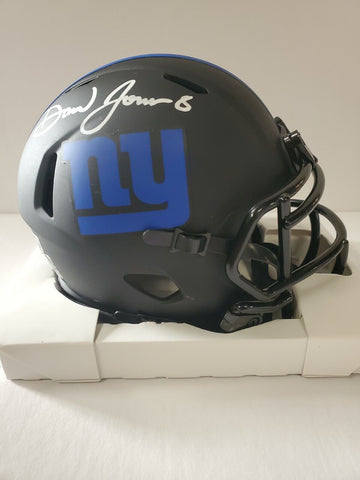 Daniel Jones New York Giants Autographed Riddell Lunar Eclipse Alternate Speed Replica Helmet