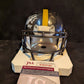 Pittsburgh Steelers Joey Porter Jr & Sr  Dual Autographed Speed Mini Helmet Jsa