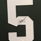 Framed Paul Hornung Autographed Signed Greenbay Packers Jersey Jsa Coa