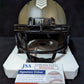 Pittsburgh Steelers Keeanu Benton Autographed Salute Mini Helmet Jsa Coa