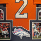 Framed Denver Broncos Pat Surtain Ii Autographed Signed Jersey Jsa Coa