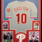 Framed Philadelphia Phillies Darren Daulton Autographed Signed Jersey Jsa Coa