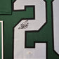 Framed Philadelphia Eagles Saquon Barkley Autographed Jersey Jsa Coa