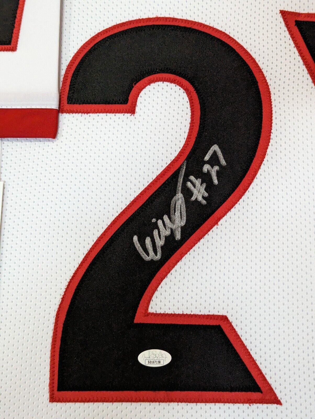 MVP Authentics Framed Georgia Bulldogs Eric Stokes Jr Autographed Signed Jersey Jsa Coa 450 sports jersey framing , jersey framing