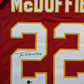 Kansas City Chiefs Trent Mcduffie Autographed Signed Jersey Beckett Holo