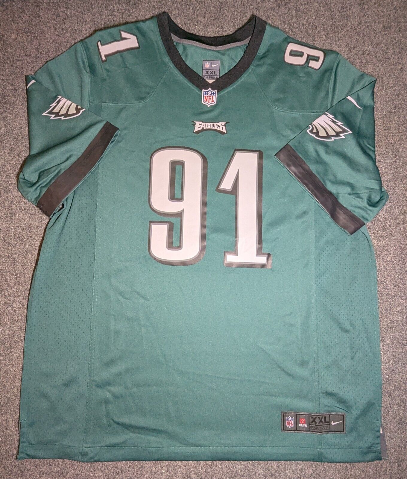 Philadelphia Eagles Fletcher Cox Autographed Signed Jersey Beckett Holo