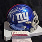 New York Giants Jason Pinnock Autographed Signed Speed Mini Helmet Jsa Coa