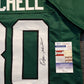 Philadelphia Eagles Quinyon Mitchell Autographed Signed Jersey Jsa Coa