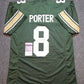 Framed Colorado State Rams Joey Porter Sr Autographed Signed Jersey Jsa