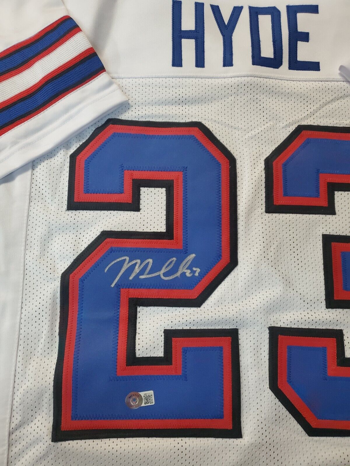 Buffalo Bills Micah Hyde Autographed Signed Jersey Jsa Coa