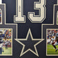 MVP Authentics Framed Dallas Cowboys Michael Gallup Autographed Signed Jersey Jsa Coa 450 sports jersey framing , jersey framing