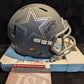 Dallas Cowboys Daron Bland Autographed Signed Slate Mini Helmet Jsa Coa