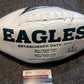 Philadelphia Eagles Quinyon Mitchell Autographed Signed Logo Football Jsa Coa