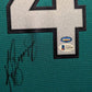 Suede Framed Seattle Mariners Ken Griffey Jr Autographed Jersey Beckett Coa