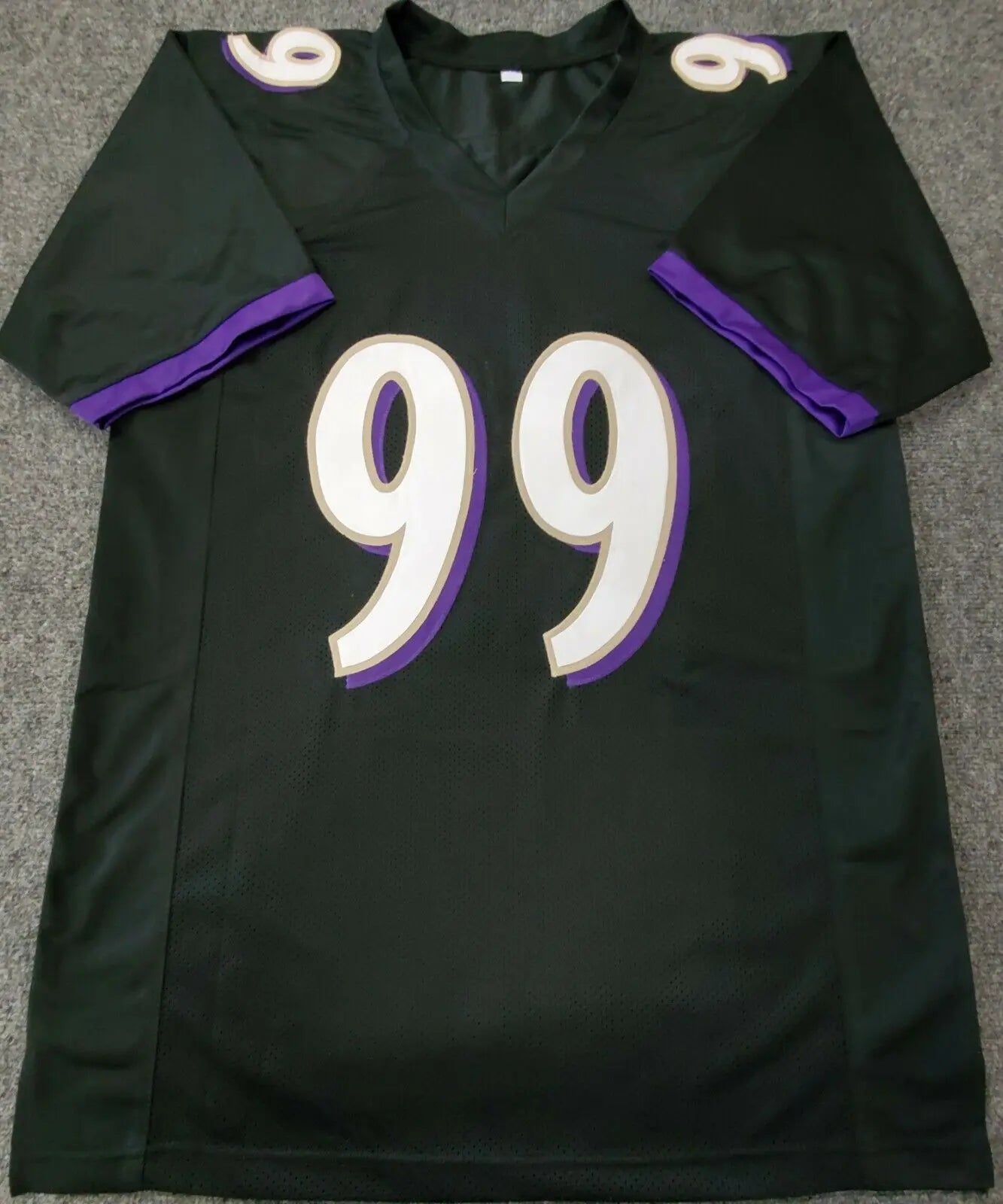 MVP Authentics BALTIMORE RAVENS ODAFE JAYSON OWEH AUTOGRAPHED SIGNED JERSEY JSA COA 135 sports jersey framing , jersey framing