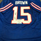 MVP Authentics BUFFALO BILLS JOHN BROWN AUTOGRAPHED SIGNED JERSEY BECKETT COA 116.10 sports jersey framing , jersey framing