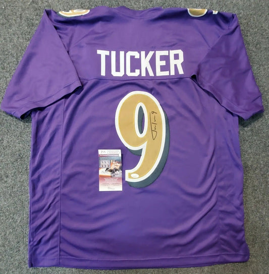 Justin Tucker Autographed Signed Cleat Jsa Coa – MVP Authentics