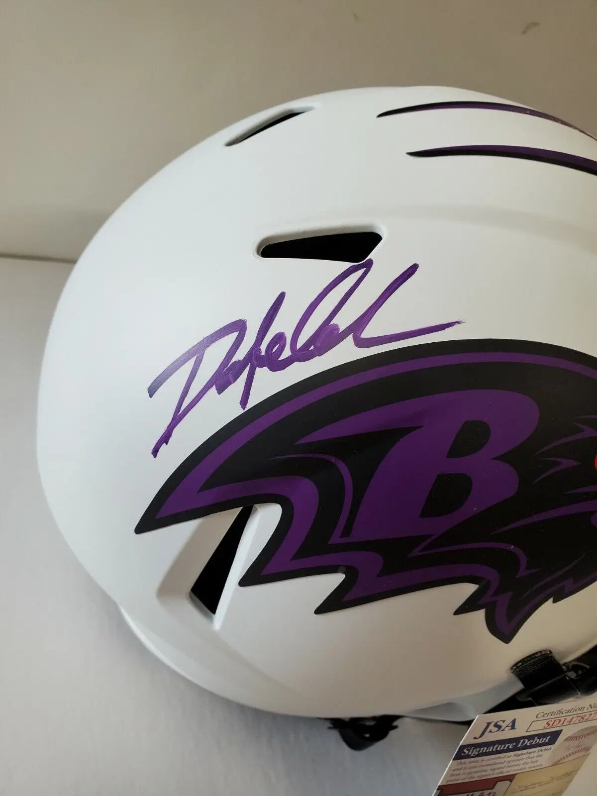 Baltimore Ravens Lunar Full Size Helmet