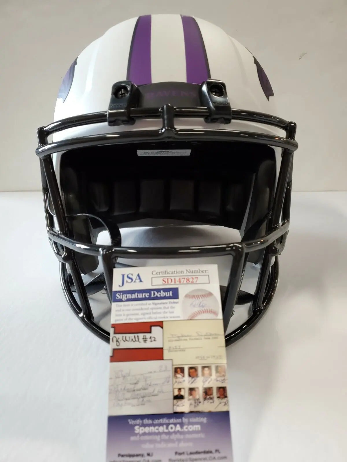 Baltimore Ravens Odafe Oweh Signed Full Size Eclipse – MVP Authentics