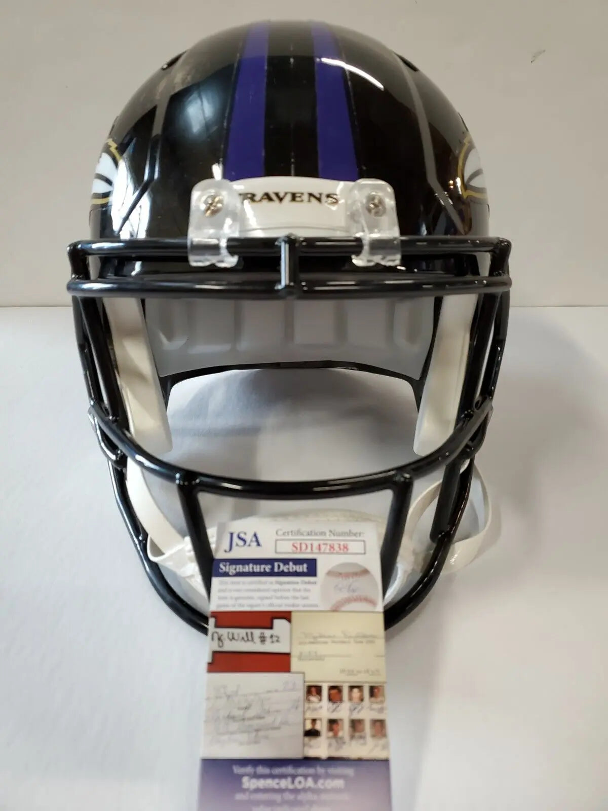 baltimore ravens football helmet