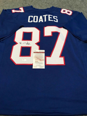 Ben Coates Signed Patriots Jersey (JSA COA) at 's Sports Collectibles  Store