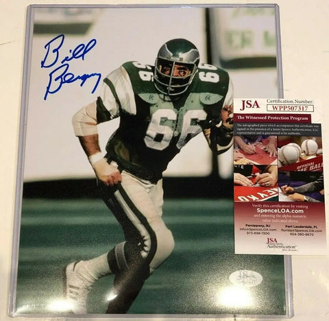 Autographed BILL BERGEY 8X10 Photo - Philadelphia Eagles - Main