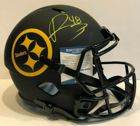 Pittsburgh Steelers Casey Hampton Autographed Lunar Mini Helmet