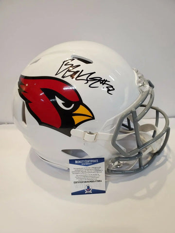 Budda Baker Signed Arizona Cardinals Eclipse Mini Helmet Beckett