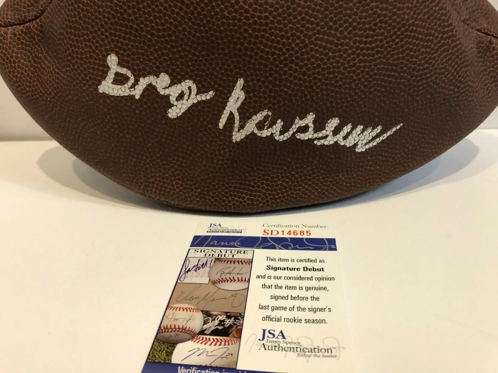 Buffalo Bills NFL Original Autographed Football Balls for sale