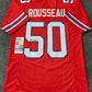 MVP Authentics Buffalo Bills Gregory Rousseau Autographed Signed Jersey Jsa Coa 143.10 sports jersey framing , jersey framing