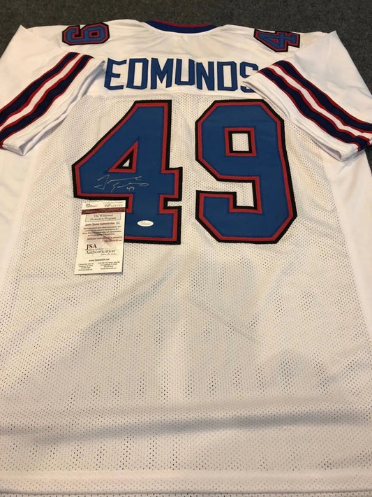 MVP Authentics Buffalo Bills Tremaine Edmunds Autographed Signed Jersey Jsa  Coa 116.10 sports jersey framing , jersey framing