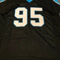 MVP Authentics Carolina Panthers Derrick Brown Autographed Signed Jersey Jsa  Coa 107.10 sports jersey framing , jersey framing