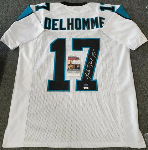 DJ Moore Autographed Red College Style Jersey- JSA W Authenticated *1