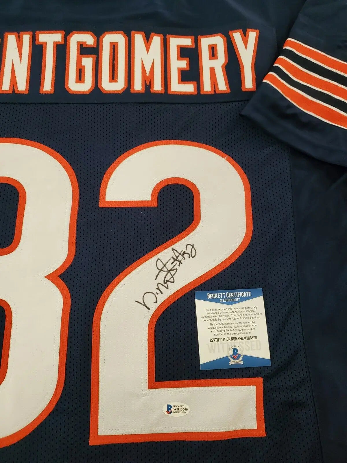 2024 David Montgomery Signed jersey