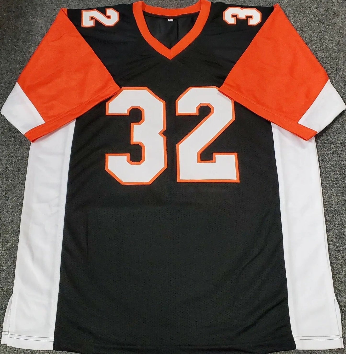 Framed Cincinnati Bengals Rudi Johnson Autographed Jersey Psa Coa