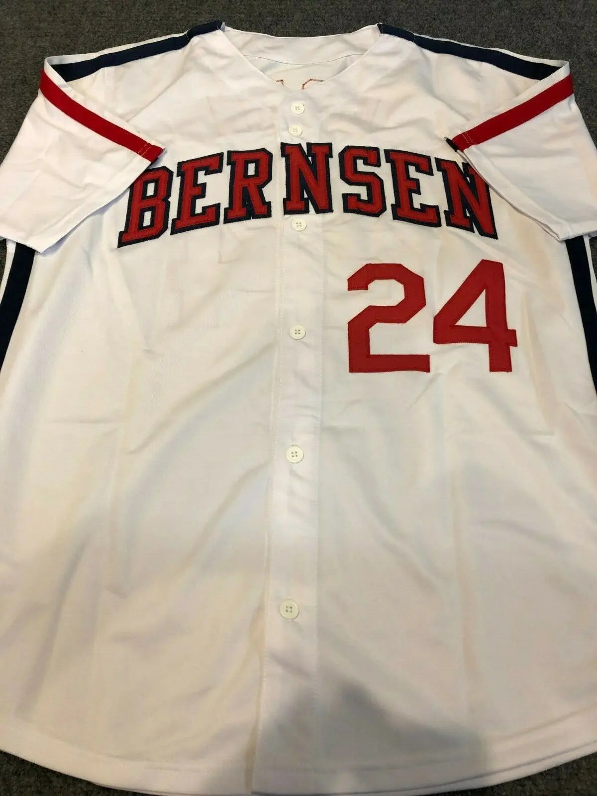 MVP Authentics Corbin Bernsen "Roger Dorn" Autographed Signed Major League Jersey Jsa  Coa 99 sports jersey framing , jersey framing