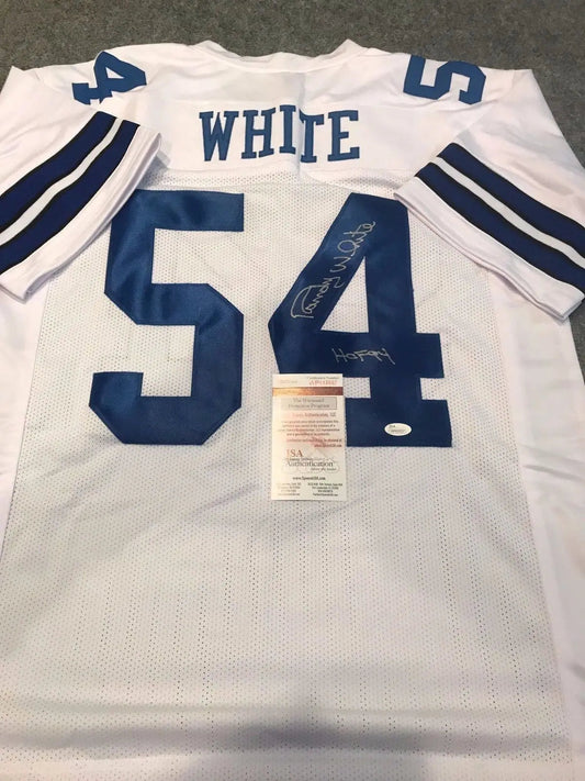 MVP Authentics Dallas Cowboys Randy White Autographed Signed Inscribed Jersey Jsa  Coa 116.10 sports jersey framing , jersey framing