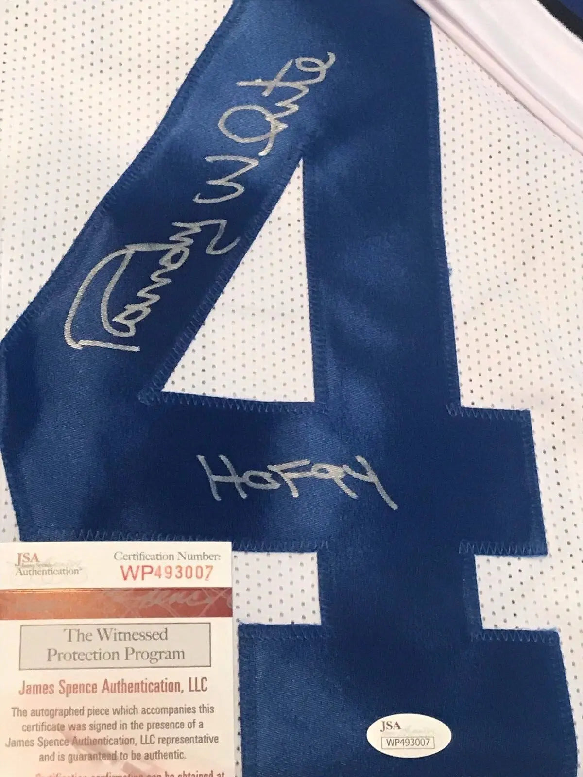 Randy White Signed Dallas Cowboys Jersey Inscribed HOF 94 (JSA)