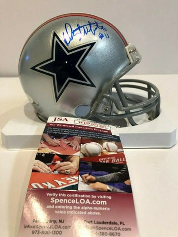 Framed Danny White Autographed Signed Dallas Cowboys Jersey Jsa Coa