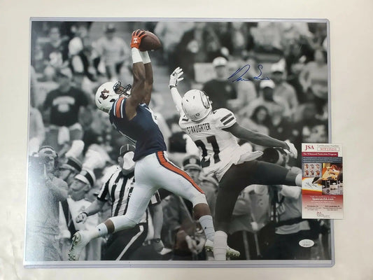 MVP Authentics Darius Slayton Autographed Signed Auburn Tigers 16X20 Photo Jsa  Coa 89.10 sports jersey framing , jersey framing