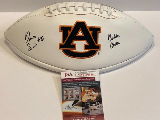 MVP Authentics Darius Slayton Autographed Signed Inscribed Auburn Tigers Logo Football Jsa Coa 107.10 sports jersey framing , jersey framing