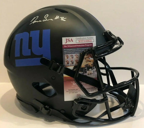 This NY Giants helmet is tough 