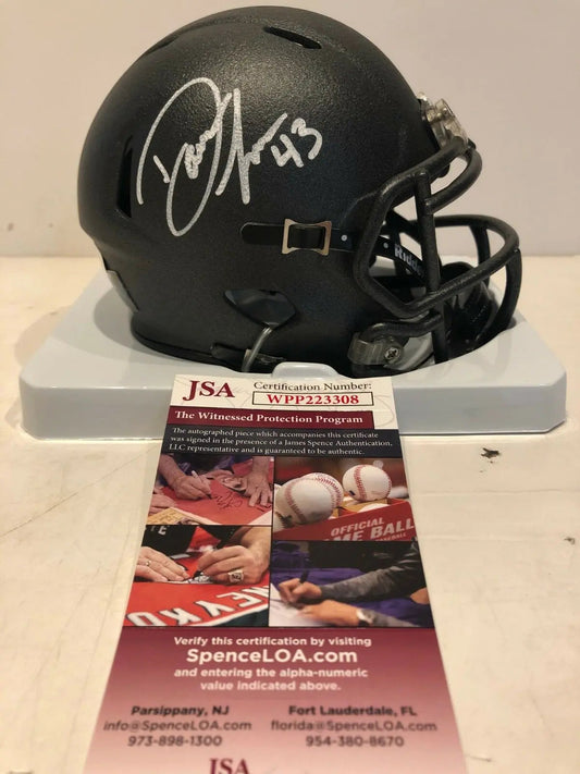 MVP Authentics Darron Lee Autographed Signed Ohio State Buckeyes Matte Mini Helmet Jsa Coa 117 sports jersey framing , jersey framing