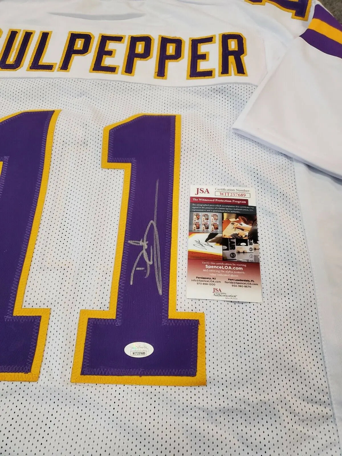 Daunte Culpepper Minnesota Vikings Rare #12 Rookie Vintage Jersey Men's 48XL