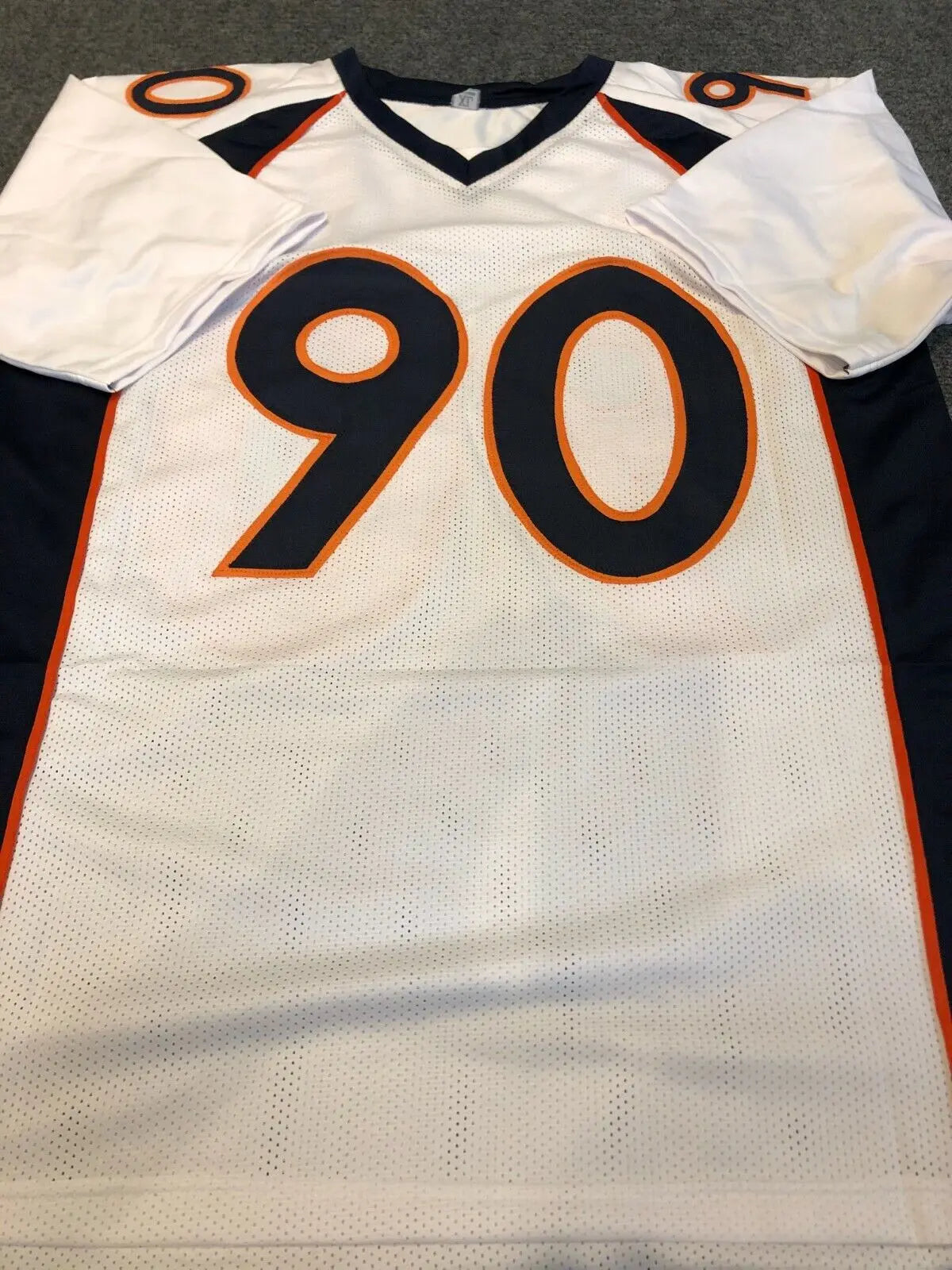 Neil Smith Autographed/Signed Jersey JSA high quality COA Denver Broncos