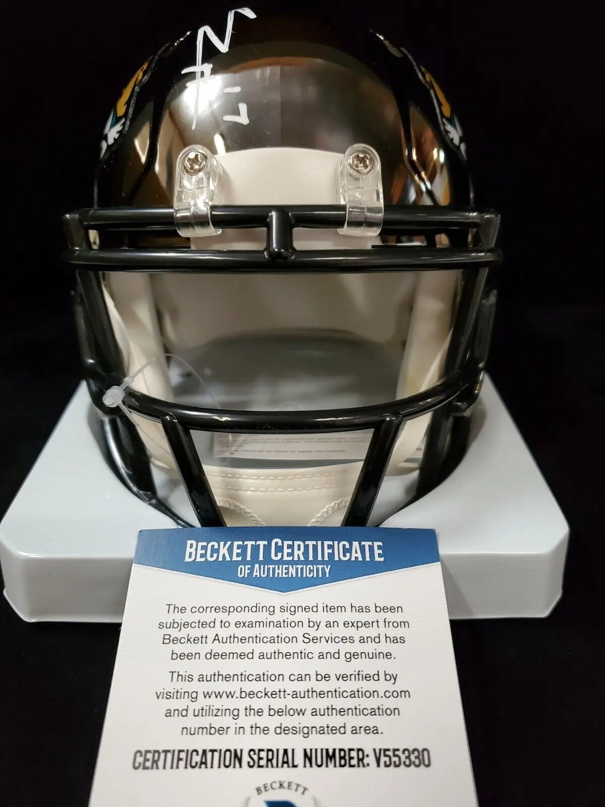 Jacksonville Jaguars Authenticated Signed Football Helmets — Ultimate  Autographs